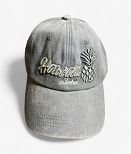 Berretto baseball uomo grigio Hawaii Aloha ananas ricamato regolabile taglia unica Berretto uomo price