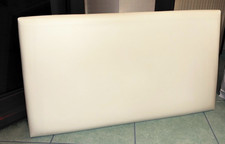 Testiera letto singolo ecopelle 100 x 57 - colore bianco Testiera letto price