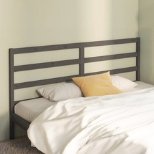 Testiera per Letto in Legno Massello di Pino Telaio Misure Diverse vidaXL Testiera letto price