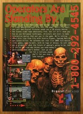 1995 Immagini Digitali CD-ROM Giochi Stampa Pubblicità/Poster Slam City Corpse Killer Art Dijital Oyunlar price