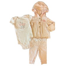 Carters Completo Bambina 6 Mesi Pantaloni Body Giacca Little Sweetie Rosa 3 pz Set body bebè price