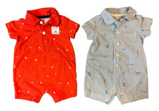 Pagliaccetti estivi Carters bambino 3 mesi lotto 1 pezzo abiti vestiti nautica Set body bebè price