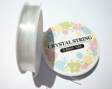 10mt/rotolo di filo in silicone elastico 0,8mm trasparente x bracciale bijoux Bracciale bijoux price