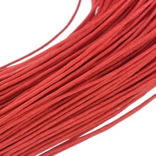 Filo Corda cordino CUOIO artificiale per collane bracciali bijoux - ROSSO 1 mm Bracciale bijoux price