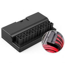 ATX 24Pin Femmina a Maschio Adattatore Prolunga 90° Convertitore Alimentatore Adattatore f Convertitori e adattatori per computer price