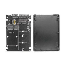 1PCS Scheda Adattatore 2 in 1 Convertitore Supporta SSD M.2 NGFF e MSATA Convertitori e adattatori per computer price