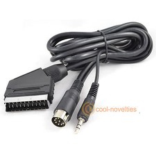 SEGA MEGADRIVE 1 & GENESIS 1 RGB SCART TV CAVO CON AUDIO STEREO 2 METRI Accessori TV price