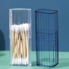 Scatola Portaoggetti Alta Qualità Accessori Tamponi Cotone Portatile Trasparent Scatola portaoggetti price