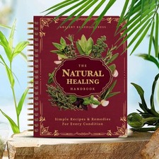 The Natural Healing Handbook Spiral Bound Guide For Herbal Remedies And NaturalT Spiralli Defter price