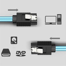 Black Converter Cable Mechanical SSD Solid State Drive To Motherboard 6 X SAT CT SSD / Solid State Drive price