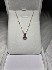 COLLANA PUNTO LUCE CON DIAMANTE MOISSANITE DA 1 CARATO - CON AUTENTICITÀ Collana con diamante price
