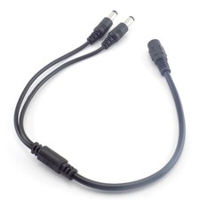 Cavo Sdoppiatore Alimentazione DC 2 Vie 5.5x2.1mm 12V per Telecamera CCTV Sicurezza DVR Telecamera di Sicurezzas price