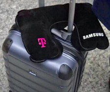 🔥 * CUSCINO COLLO VIAGGIO * T-MOBILE Cuscino Gonfiabile SAMSUNG Logo Aereo o Auto Cushion / Mobili Pillow price