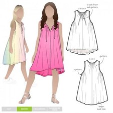 Abito Heidi stile arco modello cucito bambini età 8-16 Abito Bebè price