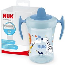 NUK Trainer Cup Sippy Cup | Beccuccio per bevande analcoliche a prova di perdite | 6+ mesi | Senza BPA Cup-Sippy Cup Bebè price