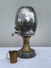 Ancien Tonneau Samovar en métal - Bistrot  Café  Vin Thé Samovar price