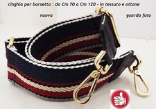 cinghia per borsette in cintura da donna di tessuto borsa tracolla ottone nuova Borsa Cintura Donna price