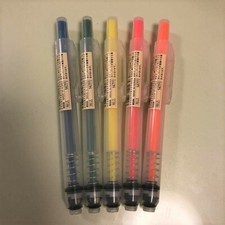 Penna Evidenziatore Pulsante Muji Ricarica-Scambio Tipo 5 Colori Seleziona Highlighter Penna price