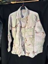 Gulf War US Army Giacca/Cappotto Camuffato Da Combattimento - Large/Long Long Cappotto price