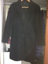 Cappotto in lana nero lungo - Black long Winter coat Long Cappotto price