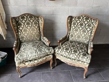 Coppia di poltrone-bergère in noce stile Luigi XVI Poltrone e bergère price