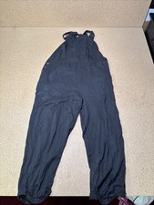 Salopette leggera donna nera RVCA bavaglino taglia 30 E1 Jumpsuit e Dungarees Donna price