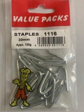 Graffette zincate 30 mm U rete chiodata recinzione palo pollo rete metallica perni graffetta Staple Wire price