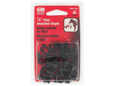 Gardner Bender 1/8" Marrone Bassa Tensione Isolata CAVO GRAFFETTA Filo MSB-1540 40 pz Staple Wire price