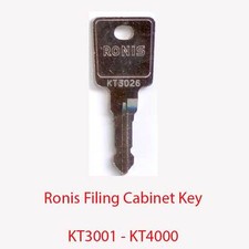 Ronis Chiave di ricambio per schedario KT3001 - KT4000 Filing Cabinet price