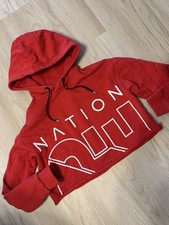 Felpa PE Nation Restart rossa con coulisse e cappuccio maglione cropped top crop S T-shirt e felpe outdoor price