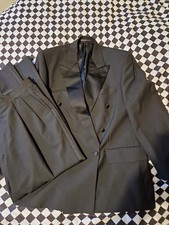 Tuta uomo nera formale Moores taglia 42 Suit Uomo price