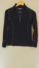 Felpa manica Lunga da ragazza poivre Blanc in pile colore nero tinta unita... Felpa Ragazza price