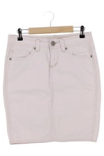 Gonna di jeans donna minigonna rosa taglia 36/S cotone ricamo casual Jeans / Denim Gonna price