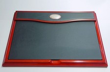 Set da scrivania vintage in legno scrittoio sottomano ufficio usato con ribalta Set Sottomano da Scrivania price