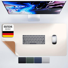 ® Sottomano Da Scrivania [Antiscivolo] 80X40 Cm - Tappetino per Mouse XXL in Pel Set Sottomano da Scrivania price