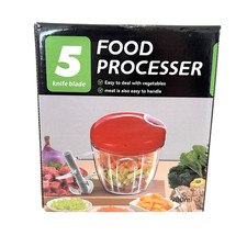 Tritatutto Manuale Rosso Mano Tira Stringa Portatile Cipolla Aglio Verdure Choppers / Cibo Processors price