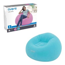 Sedia pigra floccata gonfiabile gaming blu sdraio divano arredo casa Ufficio Work Sedia price