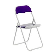 Sedia pieghevole imbottita colorata - Viola Ufficio Work Sedia price
