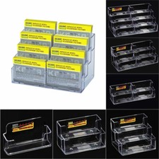 Porta biglietti da visita paesaggio dispenser da scrivania espositori 1-8 tasche Supporto per Business Card price