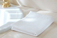 Telo Bagno nido d'ape bianco cotone, telo asciugamano  per Hotel casa 100X150 cm Asciugamano Bagno price