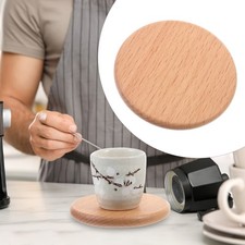 Sottobicchiere Protettivo da Tavolo in Legno Rotondo Tazza Pad Multifunzione Sottobicchiere in Legno Coaster price