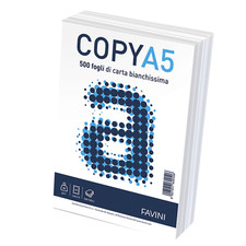 CARTA COPY - A5 - 80 GR - BIANCO - FAVINI - CONF. 500 FOGLI Copy Carta price