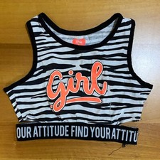 Blukids T-Shirt Canotta Crop Top Bambina Ragazza Fitness Sportivo 10-11 anni Canotta Top Ragazza price