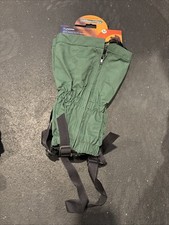 Outdoor Designs Tundra Gaiter - Zip, Storm Flap Boot Strap Medium Verde Nuovo con etichette Ghette outdoor price