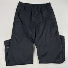 Pantalone Columbia Uomo Grande Nero Omni-Tech Pioggia Gamba Dritta Escursionismo Sci Impermeabile Pantaloni outdoor price