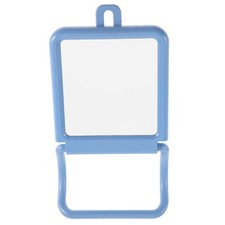 Specchio Trucco Pieghevole Paglia di Grano Piccolo Rettangolare Blu Scrivania Specchio Vanità Makeup Specchio price