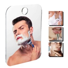 Specchio acrilico senza nebbia doccia rasatura trucco senza nebbia specchio da barba portatile UK Makeup Specchio price