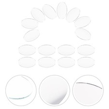 20 Pezzi Specchio Trucco Lente Ovale Viaggio Piccoli Specchi Artigianali per Artigianato Makeup Specchio price