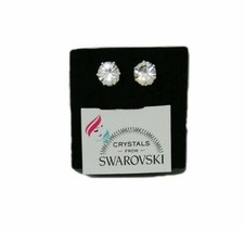 Orecchini da uomo o donna punto luce con zirconi Swarovski R originali da 5 mm Swarovski Orecchini price