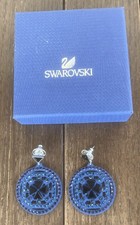 orecchini Earrings swarovski Blu Cobalto Swarovski Orecchini price